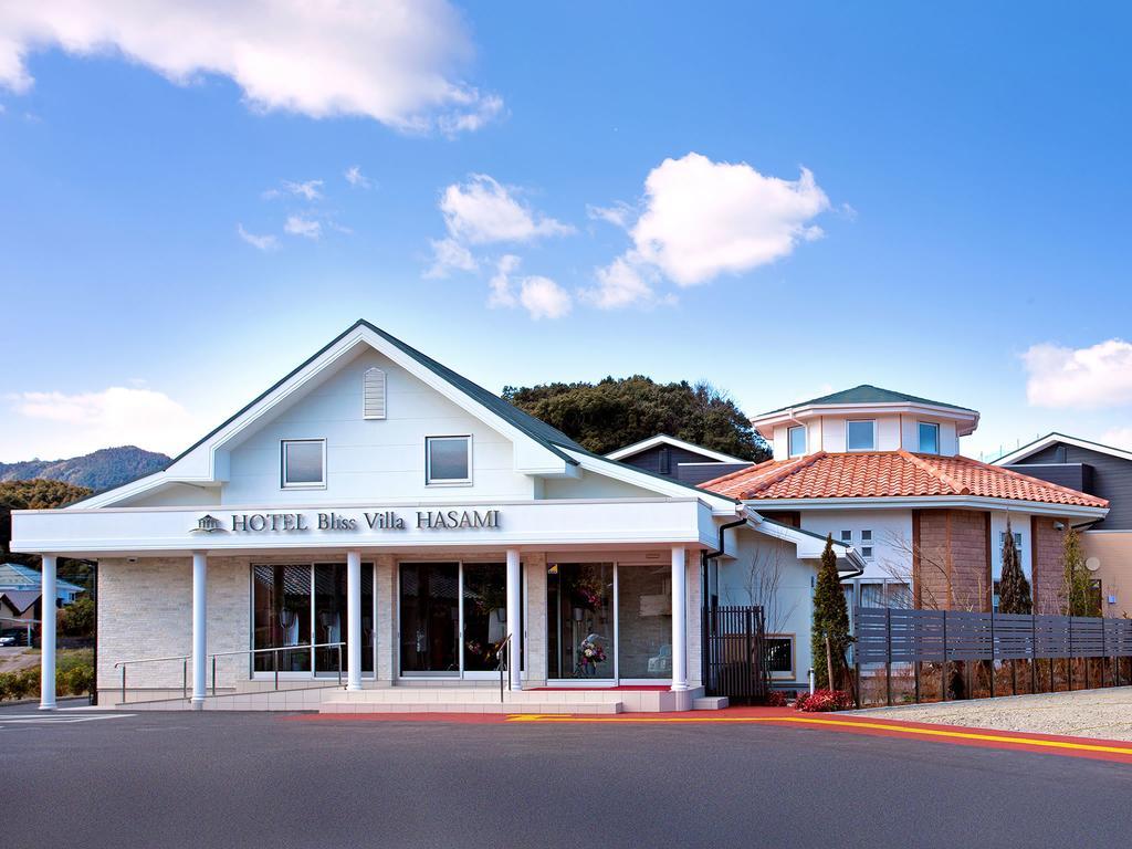 Hotel Bliss Villa Hasami Bagian luar foto
